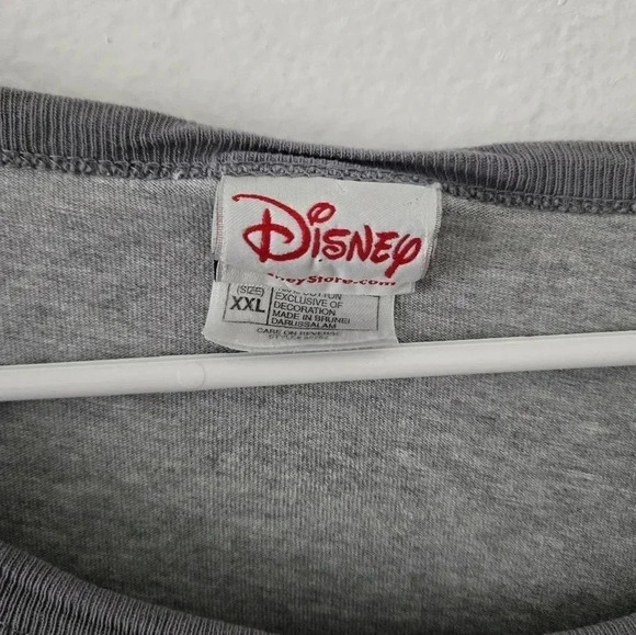 Vintage Disney Store Goofy T shirt Mens Size XXL Grey Cotton Short Sleeve Round - Picture 2 of 6